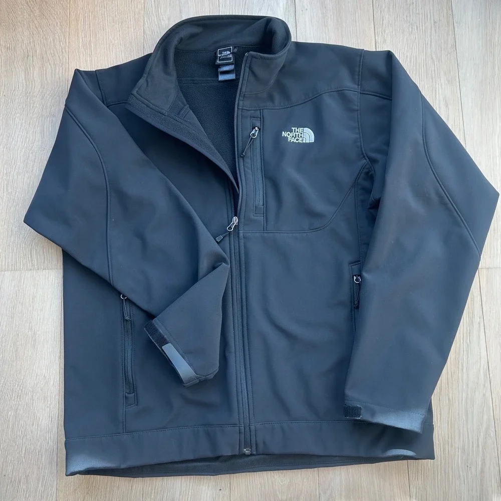 The North Face Windbreaker Gorpcore Techwear Streetwear Outdoor L Jacket Black